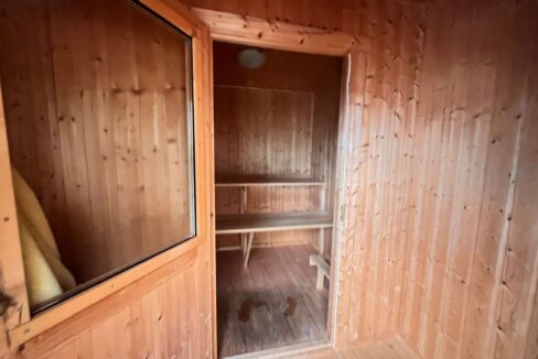 Sauna im Gartenhaus